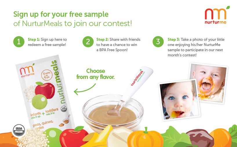 Free baby food samples