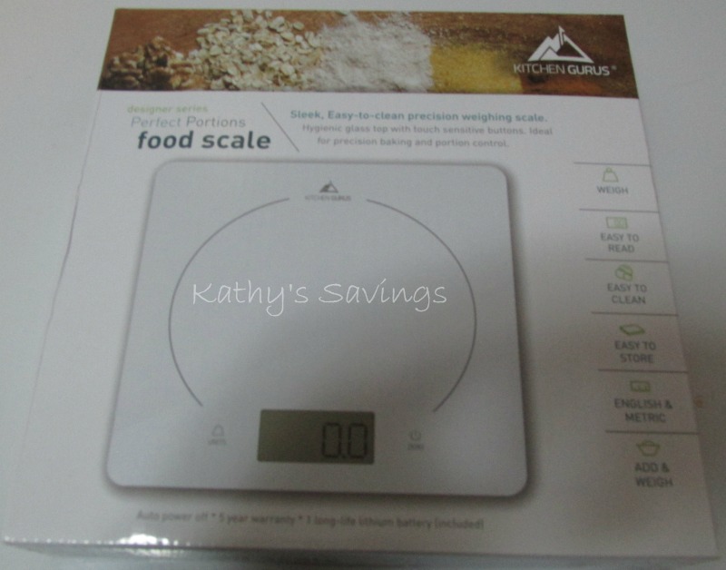 Kitchen Gurus Food Scale Review - Life With Kathy