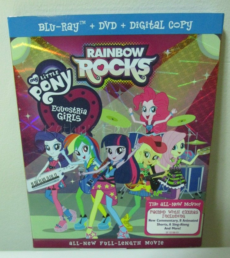 My Little Pony: Equestria Girls Rainbow Rocks [Blu-ray] [2014