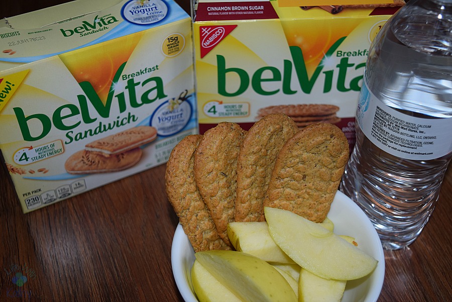 What nutritional snacks does belVita make?