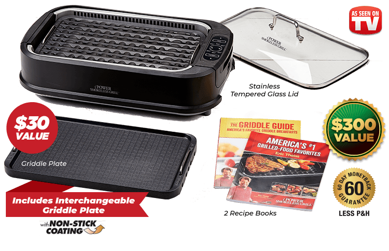 Power Smokeless Grill As Seen on TV