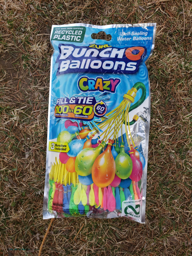 111 Water Bunch Balloons Fast Fill & Self Tyling Hot Summer Fun Toy Set 