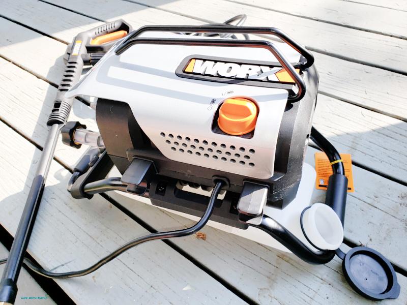 Easy Outdoor Cleaning With WORX Pressure Washer Life With Kathy