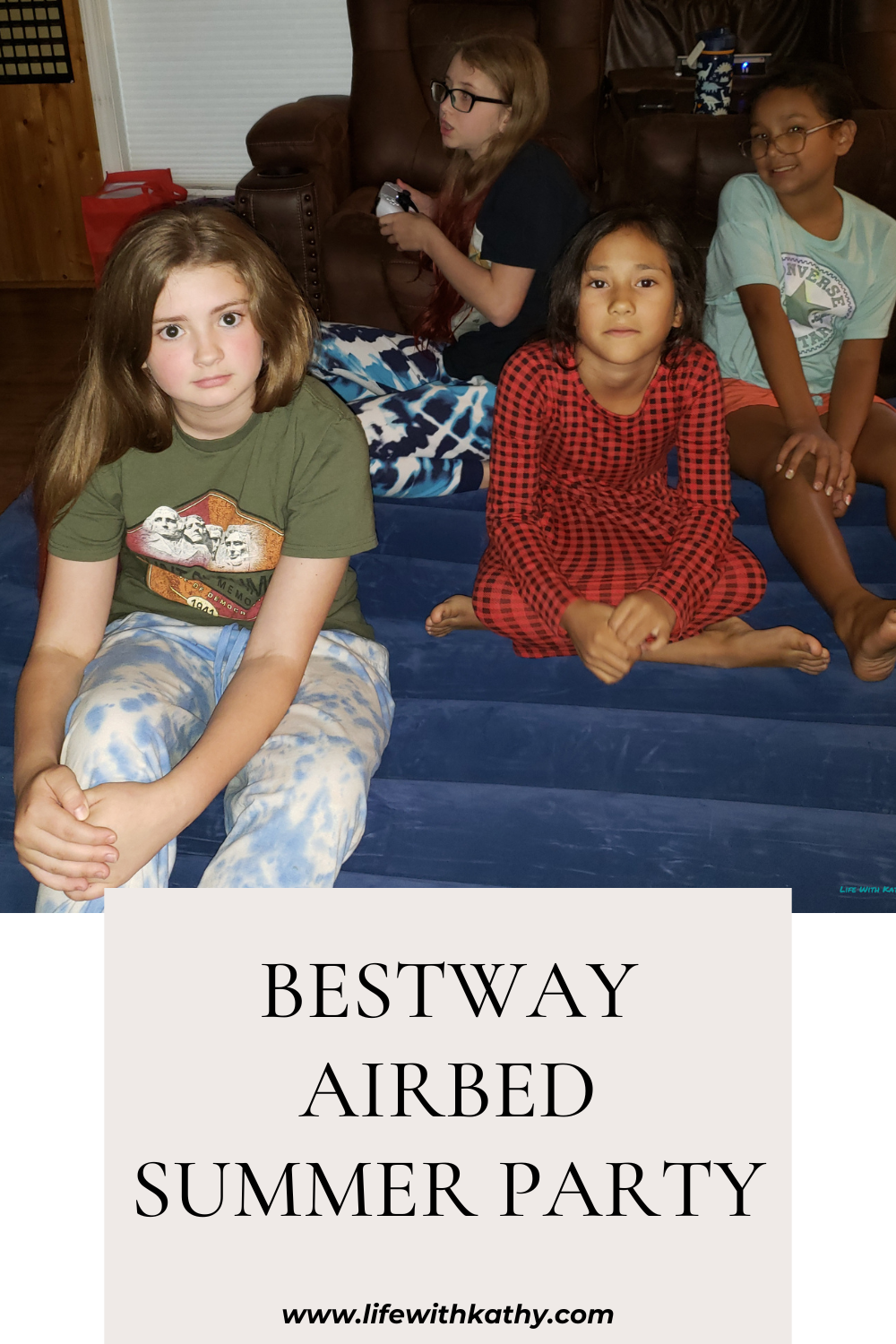 Bestway Airbed Summer Party - Life With Kathy